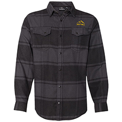 Mens Long Sleeve Plaid Flannel Shirt